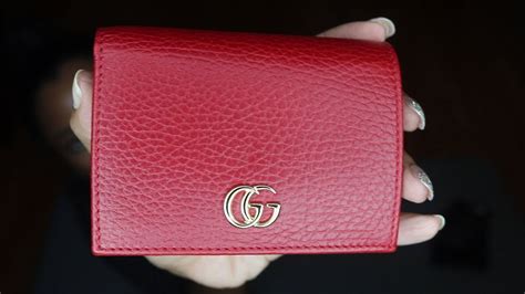 gucci leather card case price|gucci signature coin wallet.